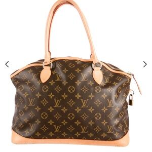 Louis Vuitton Monogram Lockit Horizontal Tote